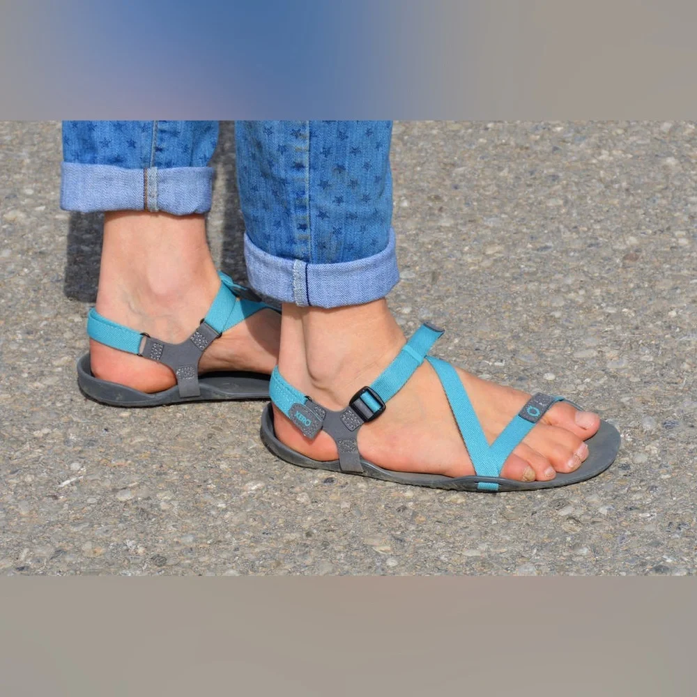 Xero Shoes Women’s Z-Trail EV Barefoot Hiking Sandal, size 10 - Picture 4 of 13